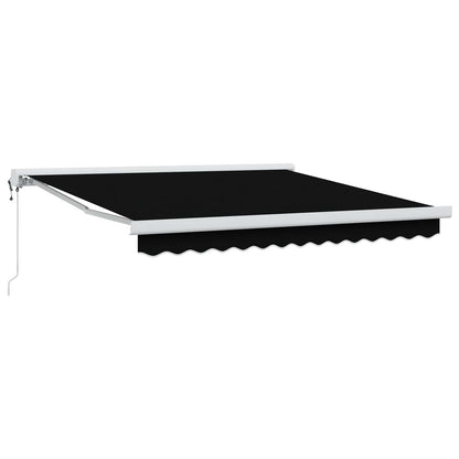 Tenda retrattile Nero 300 x 250 x 165 cm Tessuto e Metallo | homemem39
