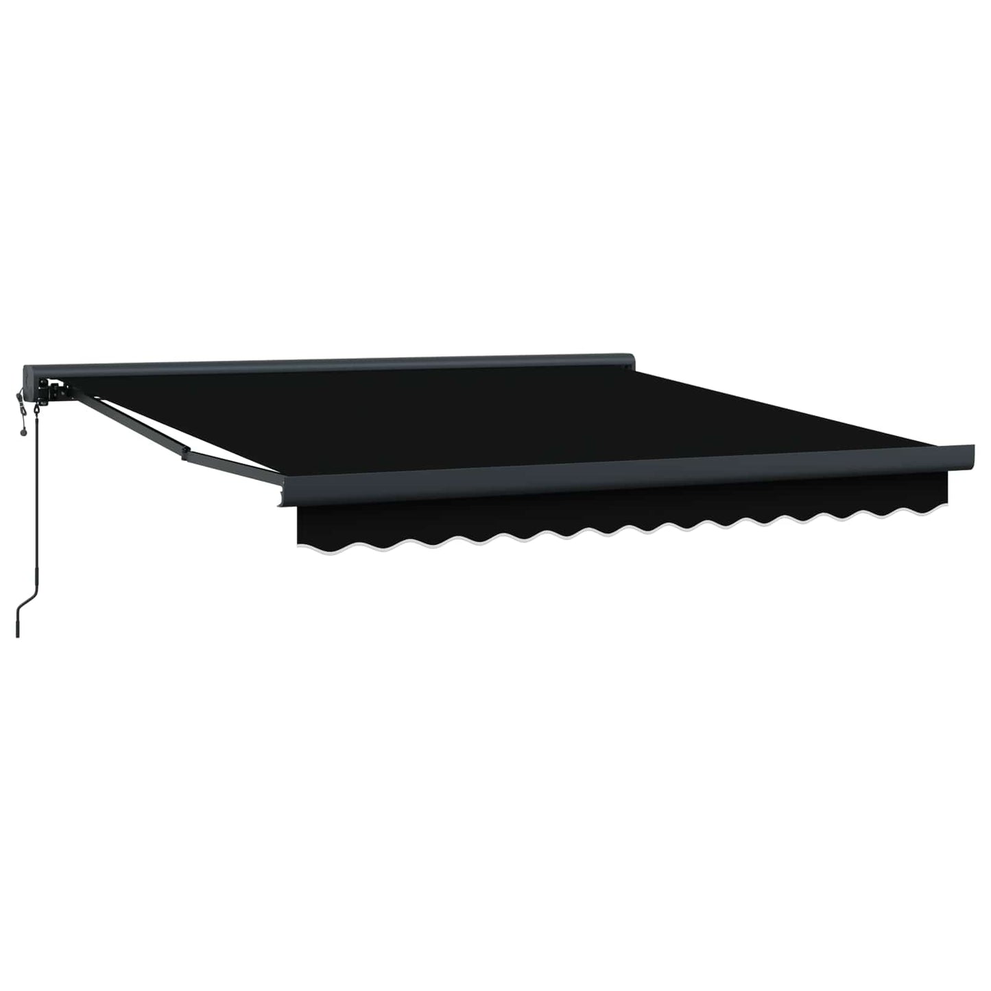 Tenda retrattile Nero 300 x 250 x 165 cm Tessuto e Metallo | homemem39