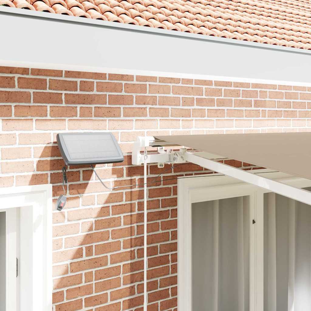 Tenda Retrattile con Beige 300 x 250 cm Tessuto