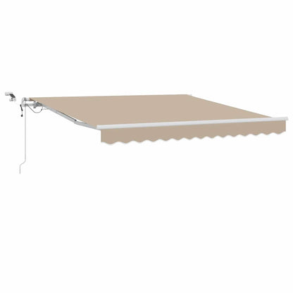 Tenda retrattile Beige 300 x 250 cm Poliestere | homemem39