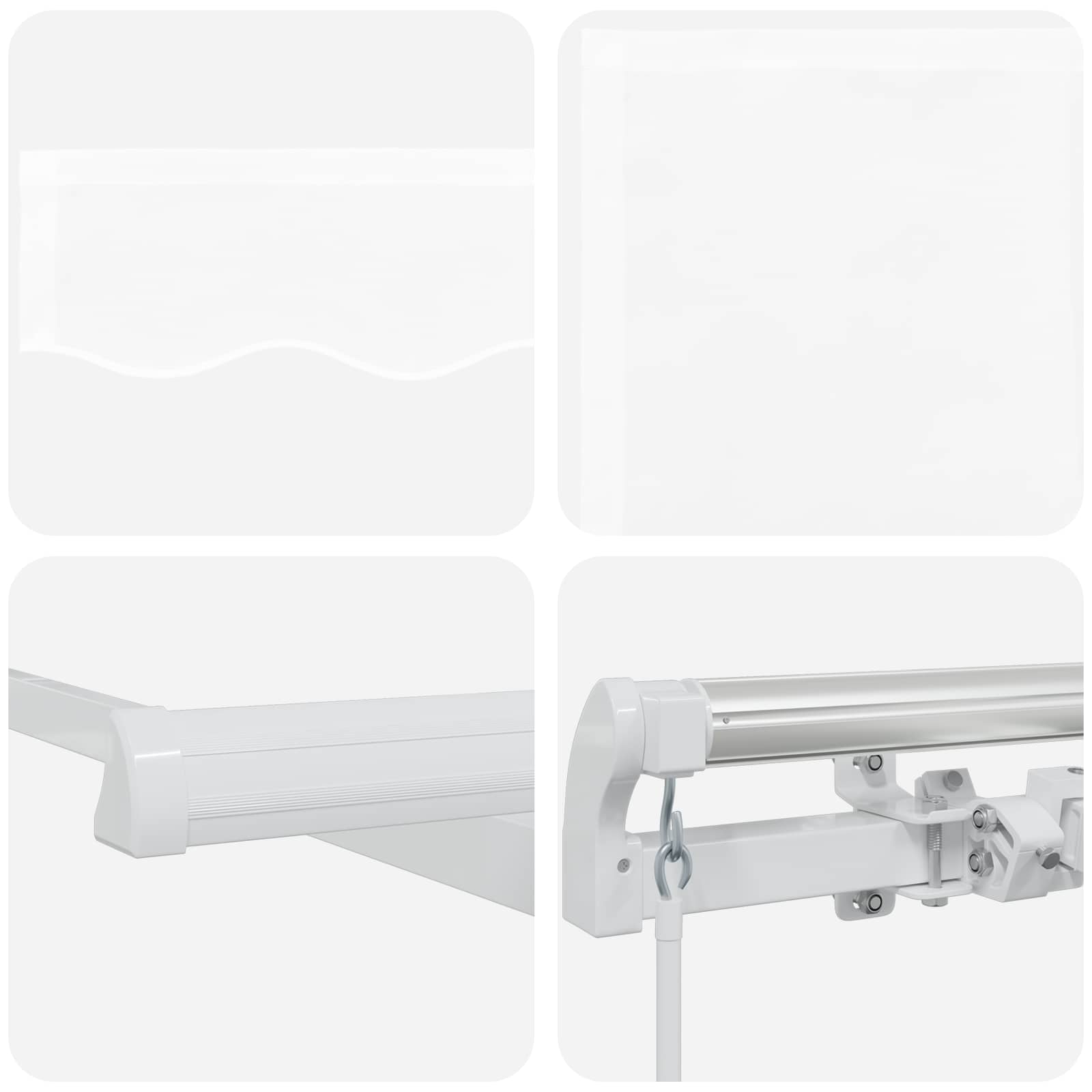 Tenda retrattile Bianco 300 x 250 x 165 cm | homemem39