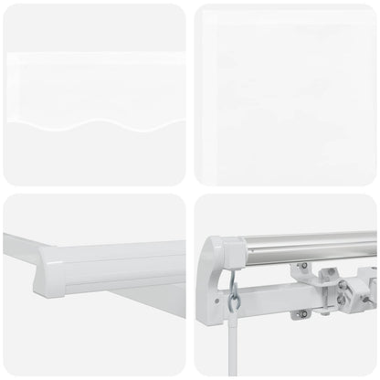 Tenda retrattile Bianco 300 x 250 x 165 cm | homemem39
