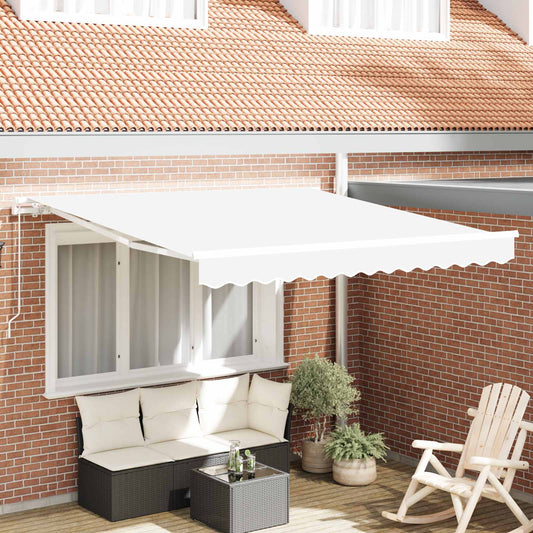 Tenda retrattile Bianco 300 x 250 x 165 cm | homemem39