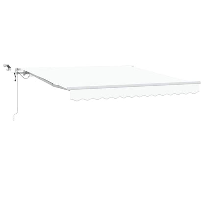 Tenda retrattile Bianco 300 x 250 cm Poliestere | homemem39