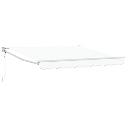Tenda retrattile Bianco 300 x 250 x 165 cm Poliestere e Metallo | homemem39