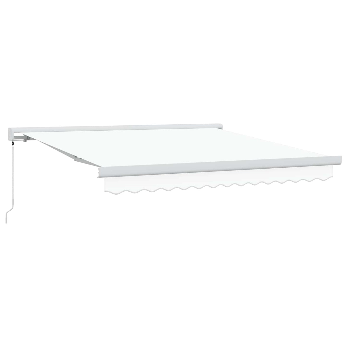 Tenda retrattile Bianco 300 x 250 cm Tela e Alluminio | homemem39