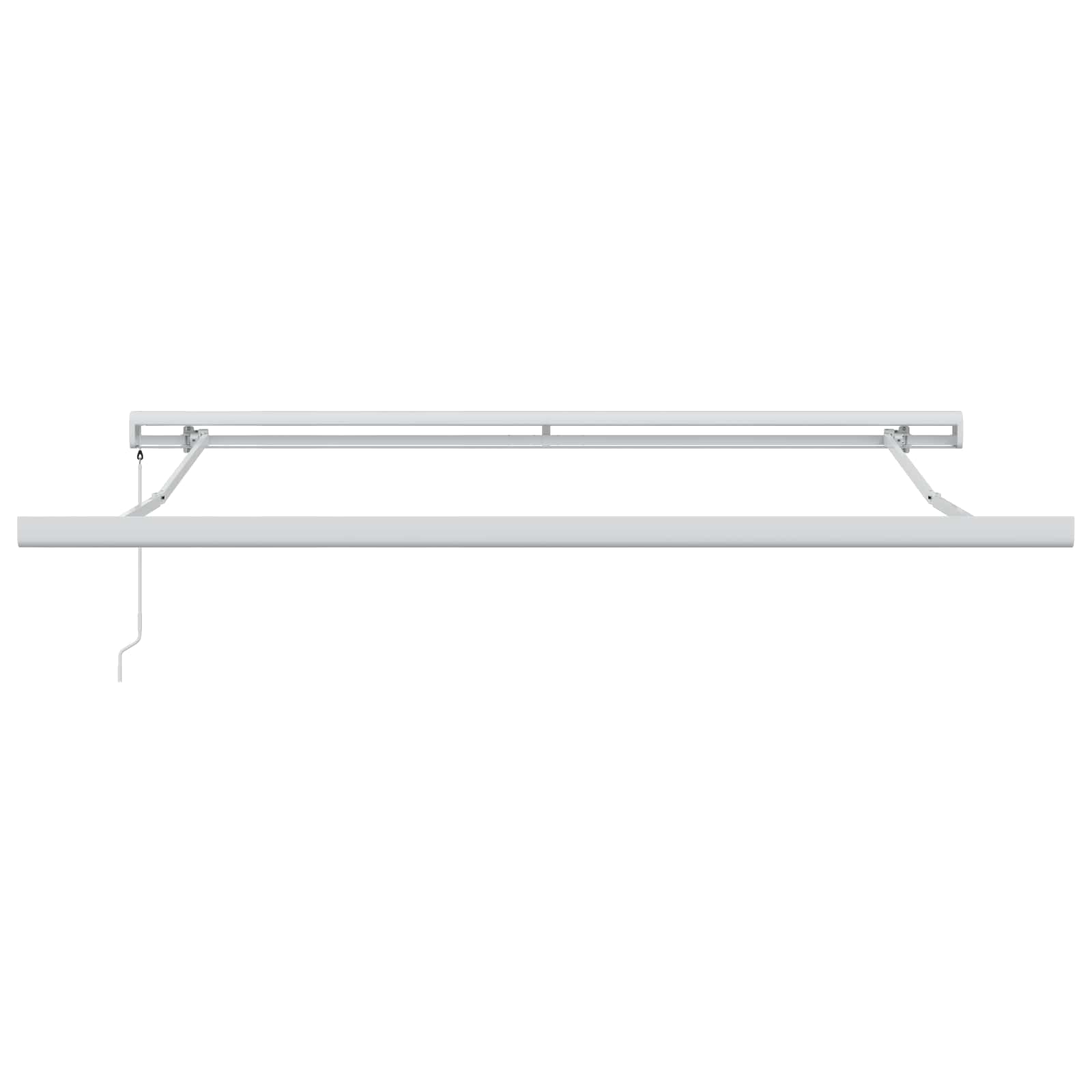 Tenda retrattile Bianco 300 x 250 cm Tela e Alluminio | homemem39