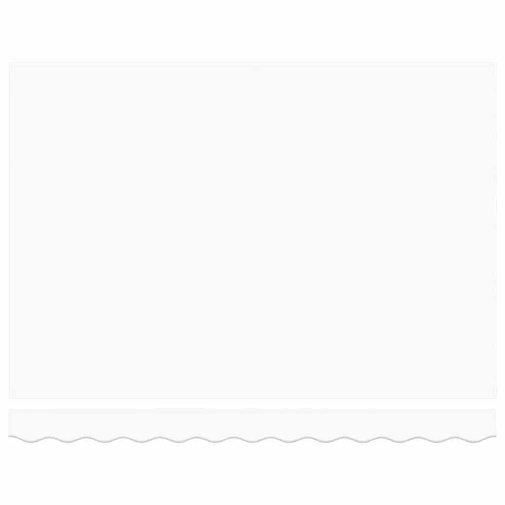 Tenda Retrattile Bianco 300x250 cm Tessuto