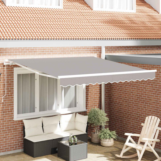 Tenda retrattile Grigio Chiaro 300 x 250 x 165 cm | homemem39