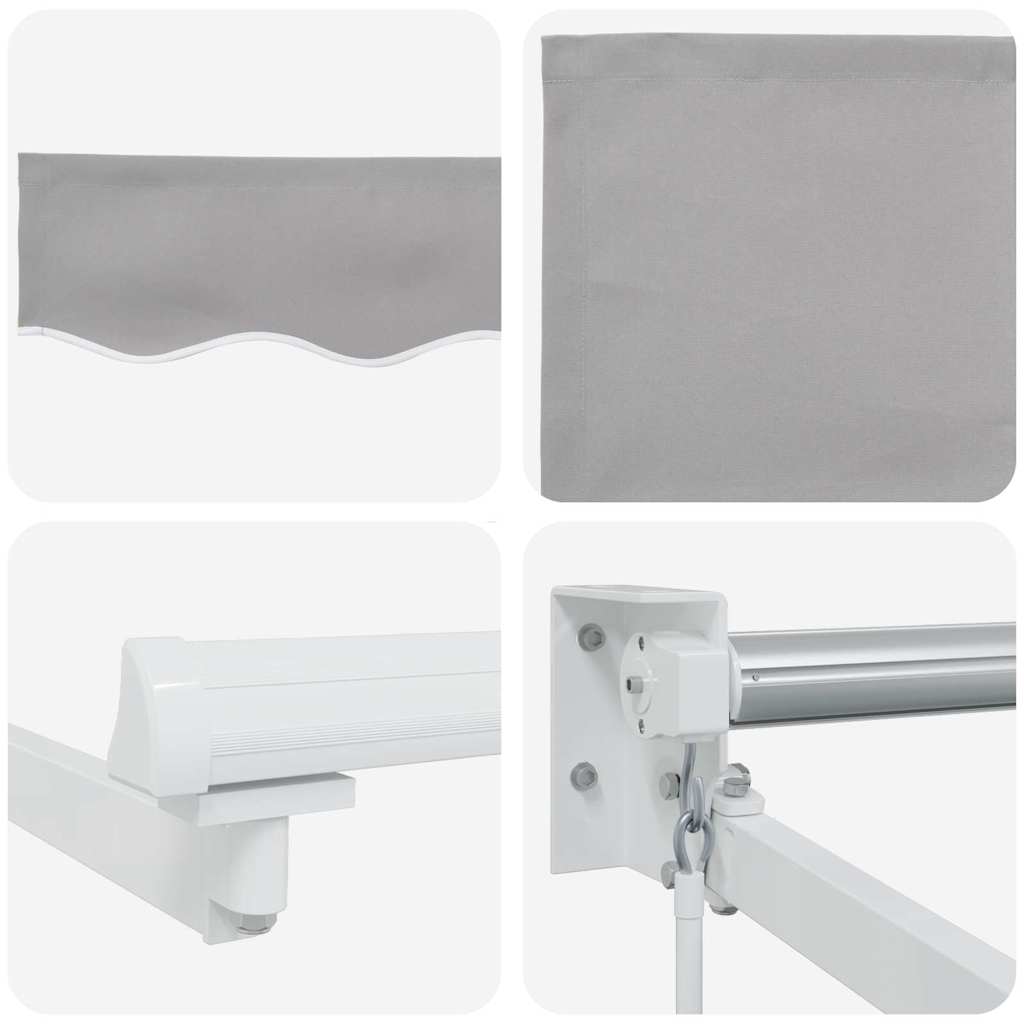Tenda retrattile Grigio Chiaro 300 x 250 x 165 cm | homemem39