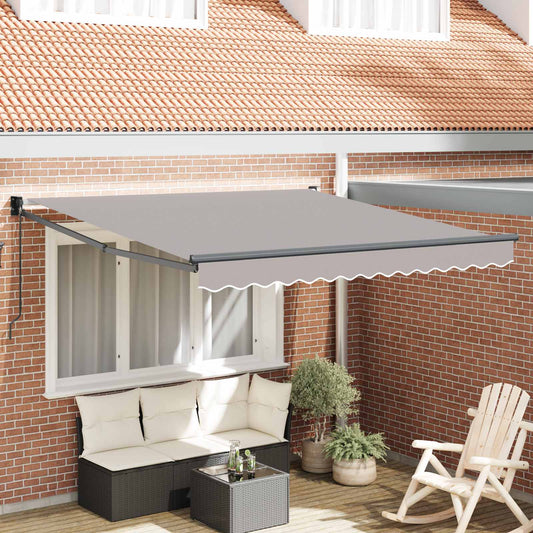 Tenda retrattile Grigio Chiaro 300 x 250 x 165 cm | homemem39