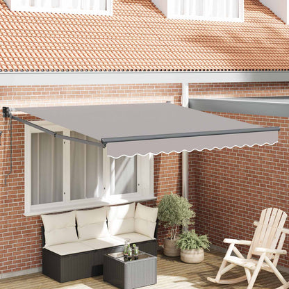 Tenda retrattile Grigio Chiaro 300 x 250 x 165 cm | homemem39