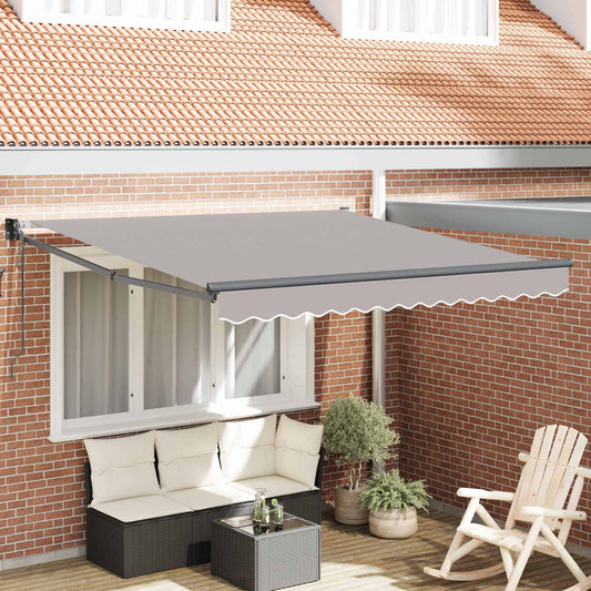 Tenda retrattile Grigio Chiaro 300 x 250 x 165 cm | homemem39