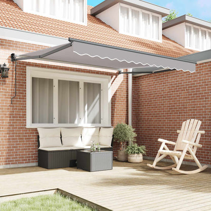 Tenda retrattile Grigio Chiaro 300 x 250 x 165 cm | homemem39