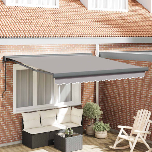 Tenda retrattile Grigio Chiaro 300 x 250 x 165 cm | homemem39