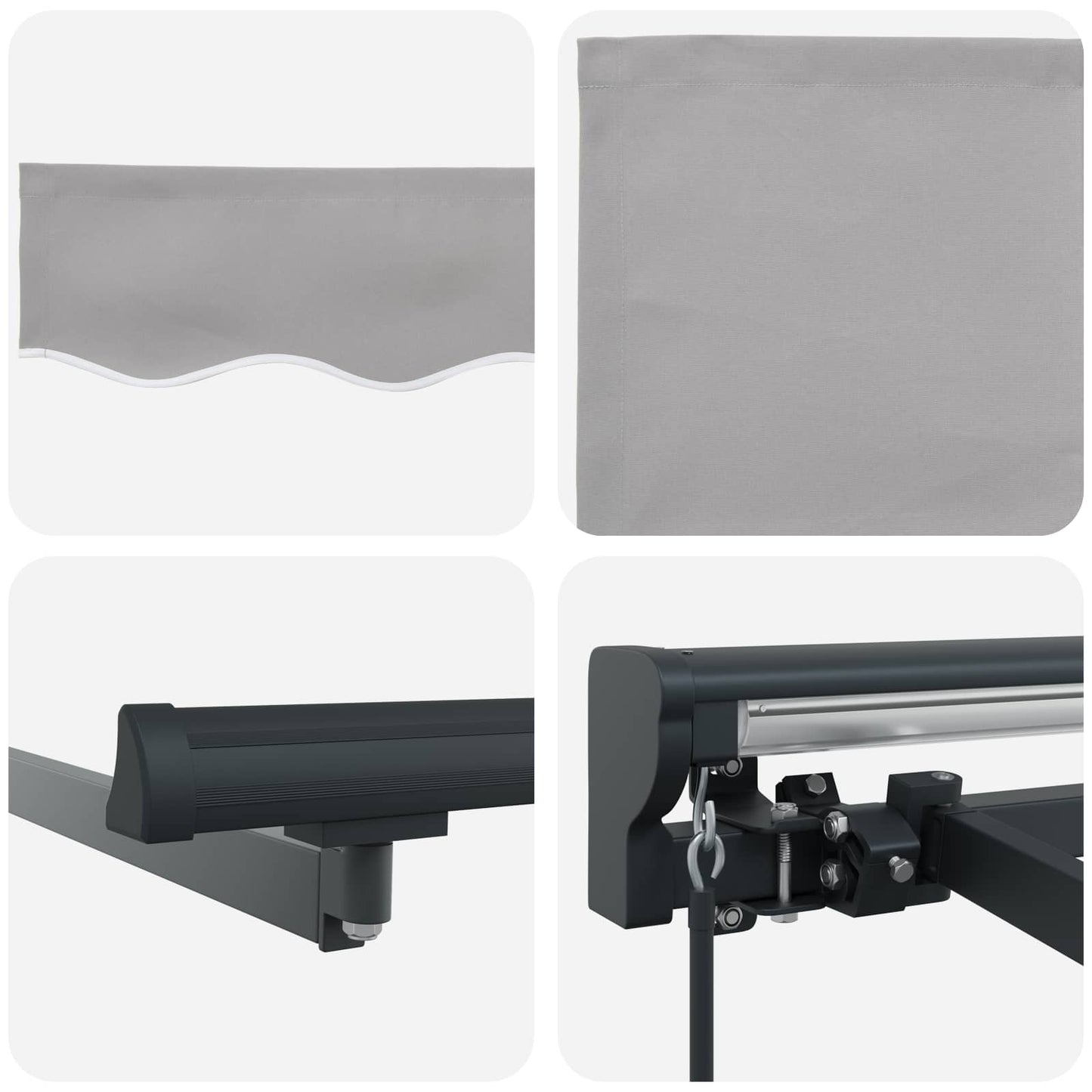 Struttura della tenda Grigio chiaro 300 x 250 cm | homemem39