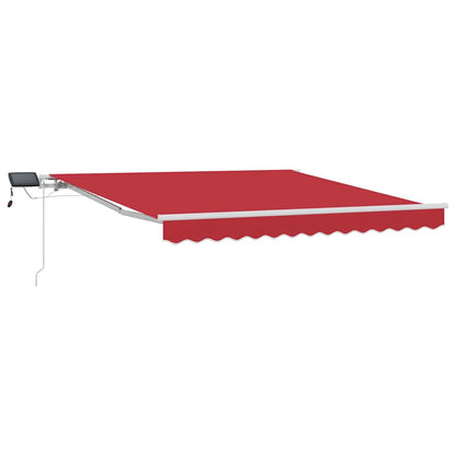 Tenda Retrattile con Rosso 300 x 250 cm Tessuto - homemem39