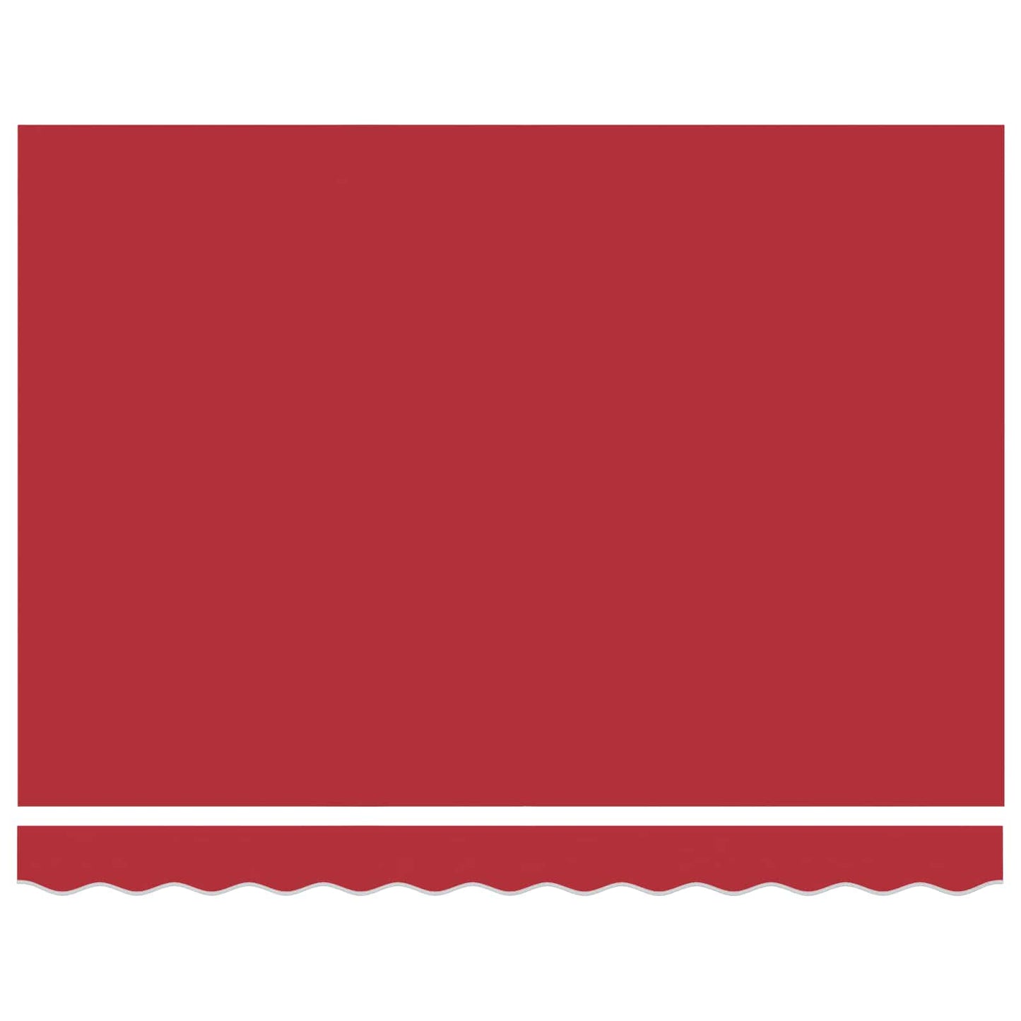 Tenda Retrattile Rosso 300 x 250 cm Tessuto e Metallo