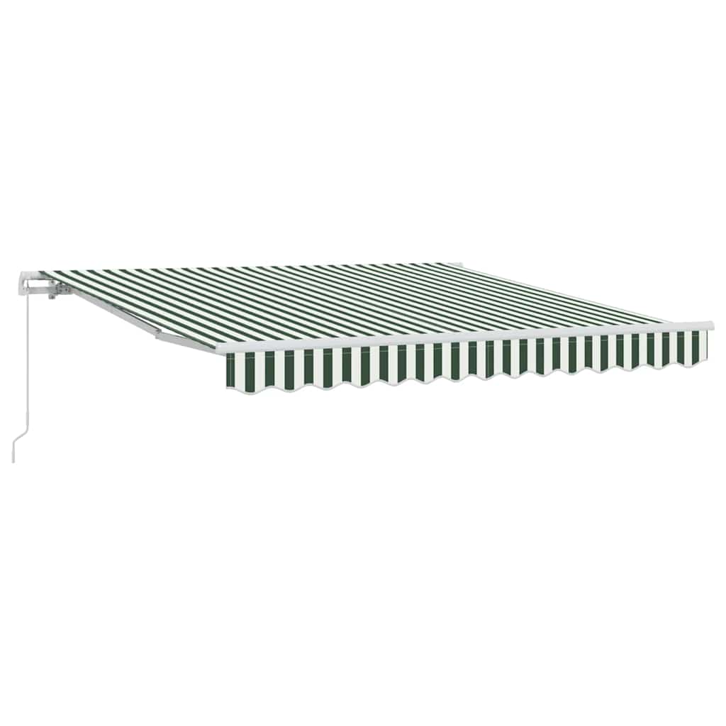 Tenda da Sole Verde e Bianco 300 x 250 x 165 cm Poliestere | homemem39