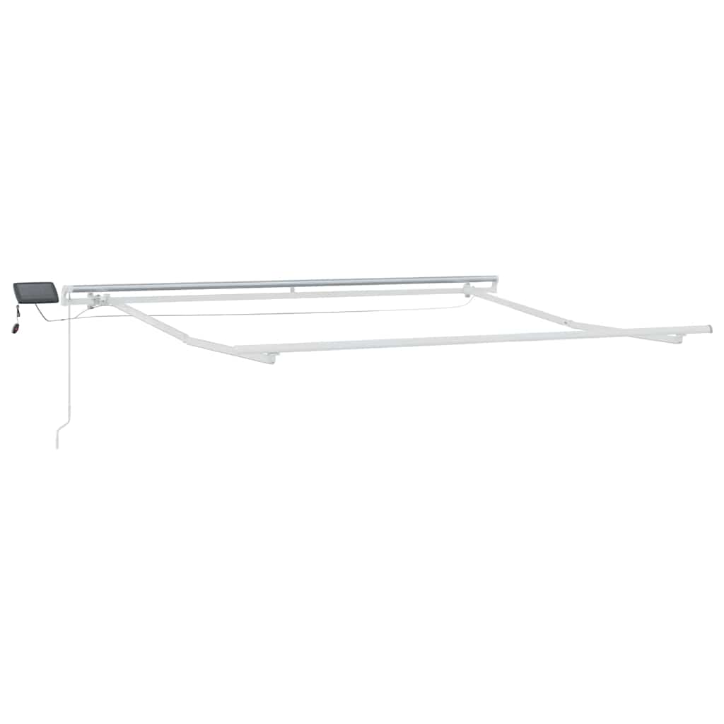 Tenda Retrattile Verde e Bianco 300 x 250 cm Tessuto e acciaio | homemem39