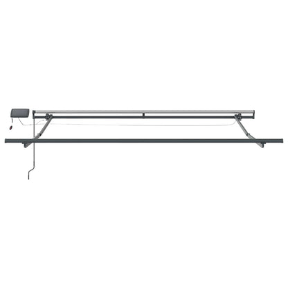 Tenda Retrattile Verde e bianco 300 x 250 cm Tessuto | homemem39