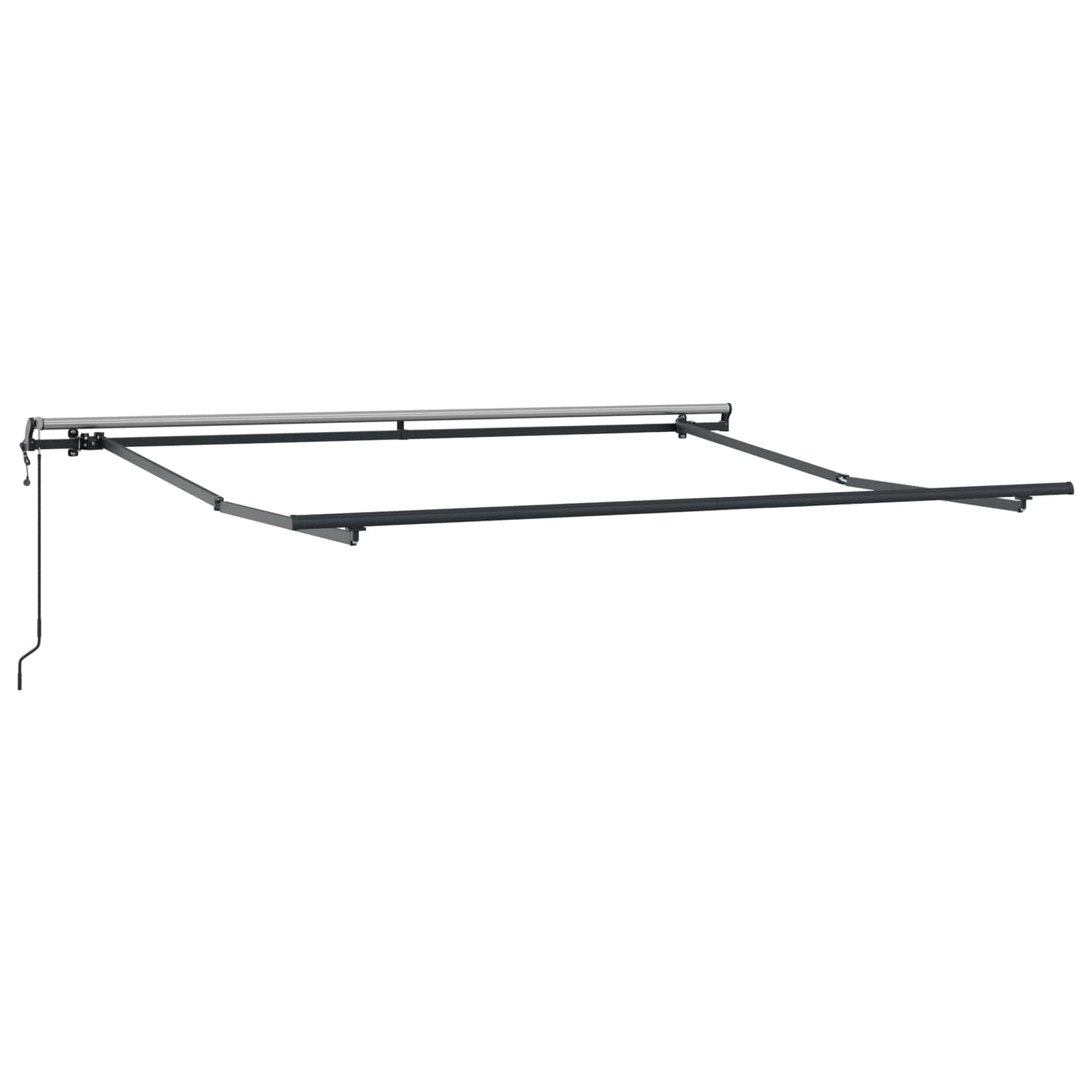 Tenda Retrattile Verde e Bianco 300 x 250 cm | homemem39