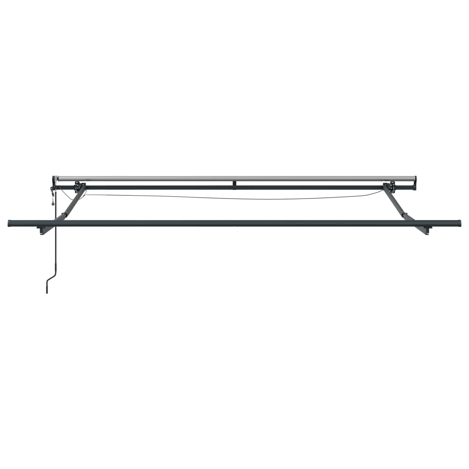 Tessuto per Tenda con Verde e Bianco 300 x 250 cm Poliestere | homemem39