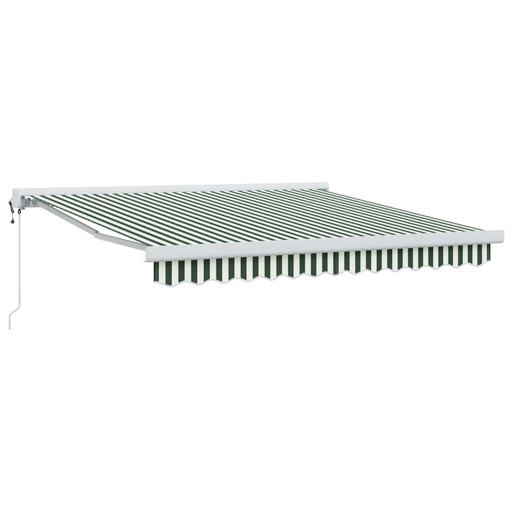 Tenda da Sole Verde e Bianco 300 x 250 x 165 cm | homemem39