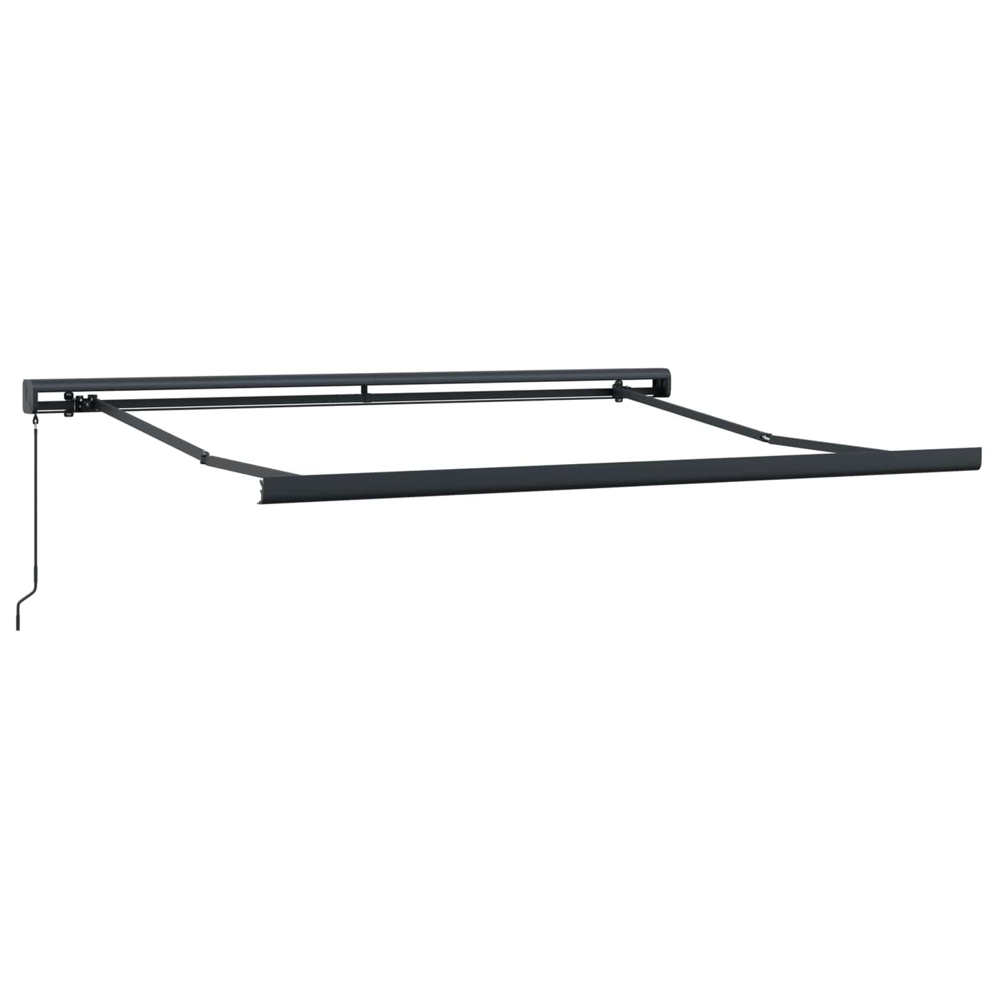 Tenda Retrattile Verde e Bianco 300 x 250 cm Tessuto e Metallo | homemem39