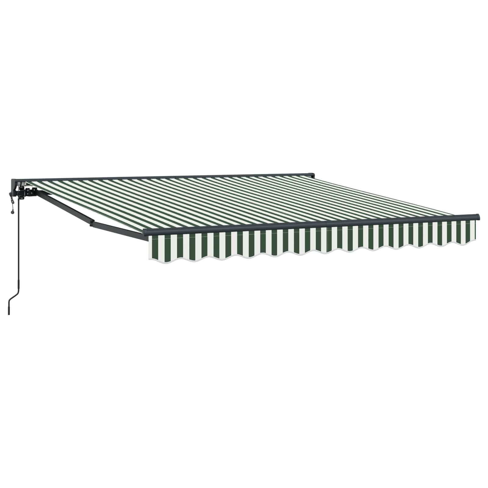 Struttura della tenda Verde e Bianco 300 x 250 cm | homemem39