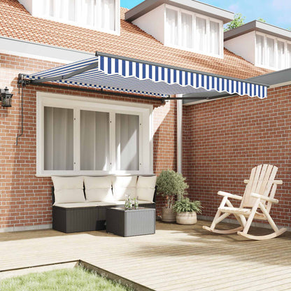 Struttura della tenda Blu e Bianco 350 x 250 cm | homemem39