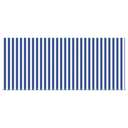 Tenda Retrattile Blu e Bianco 350 x 250 cm | homemem39