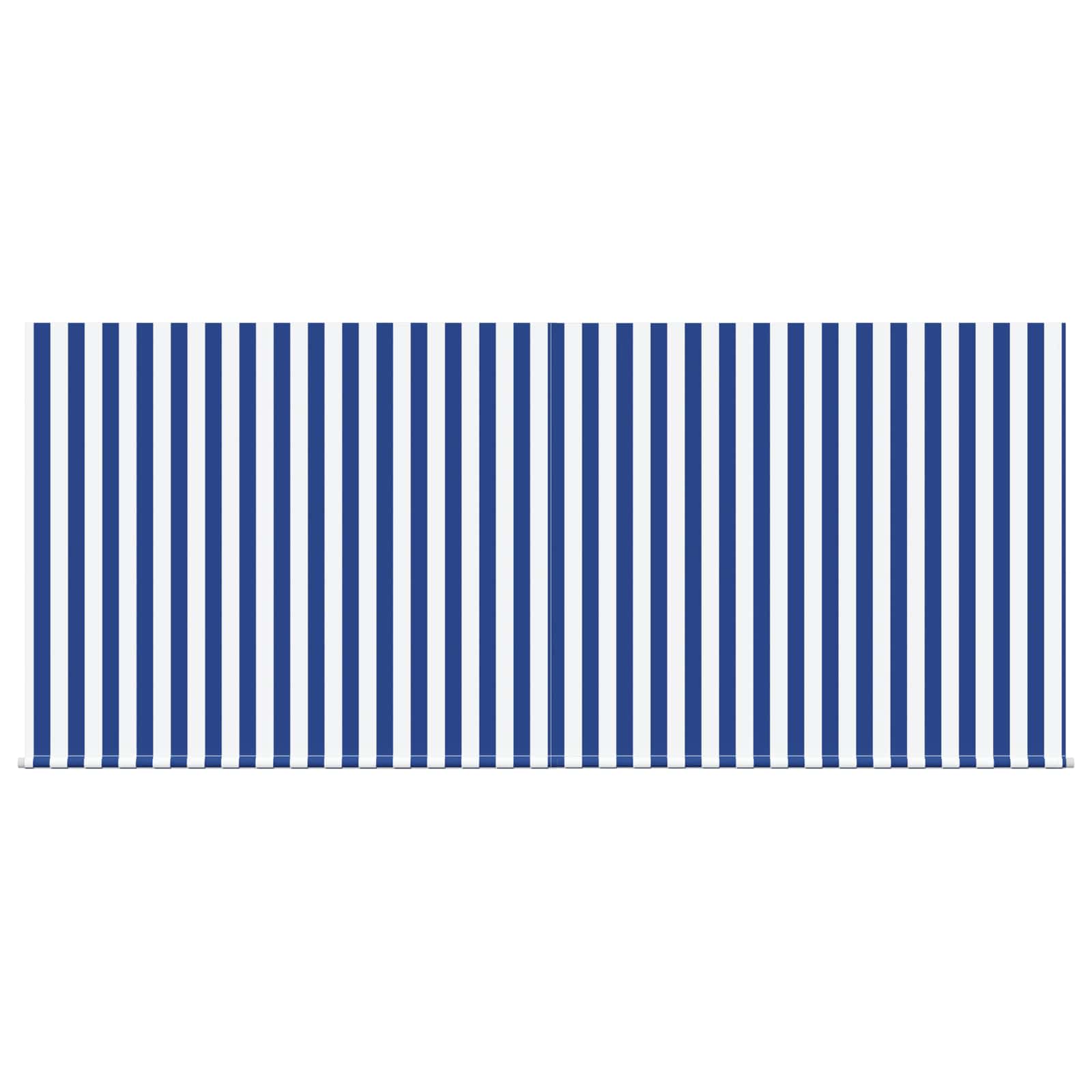 Tenda Retrattile Blu e Bianco 350 x 250 cm | homemem39