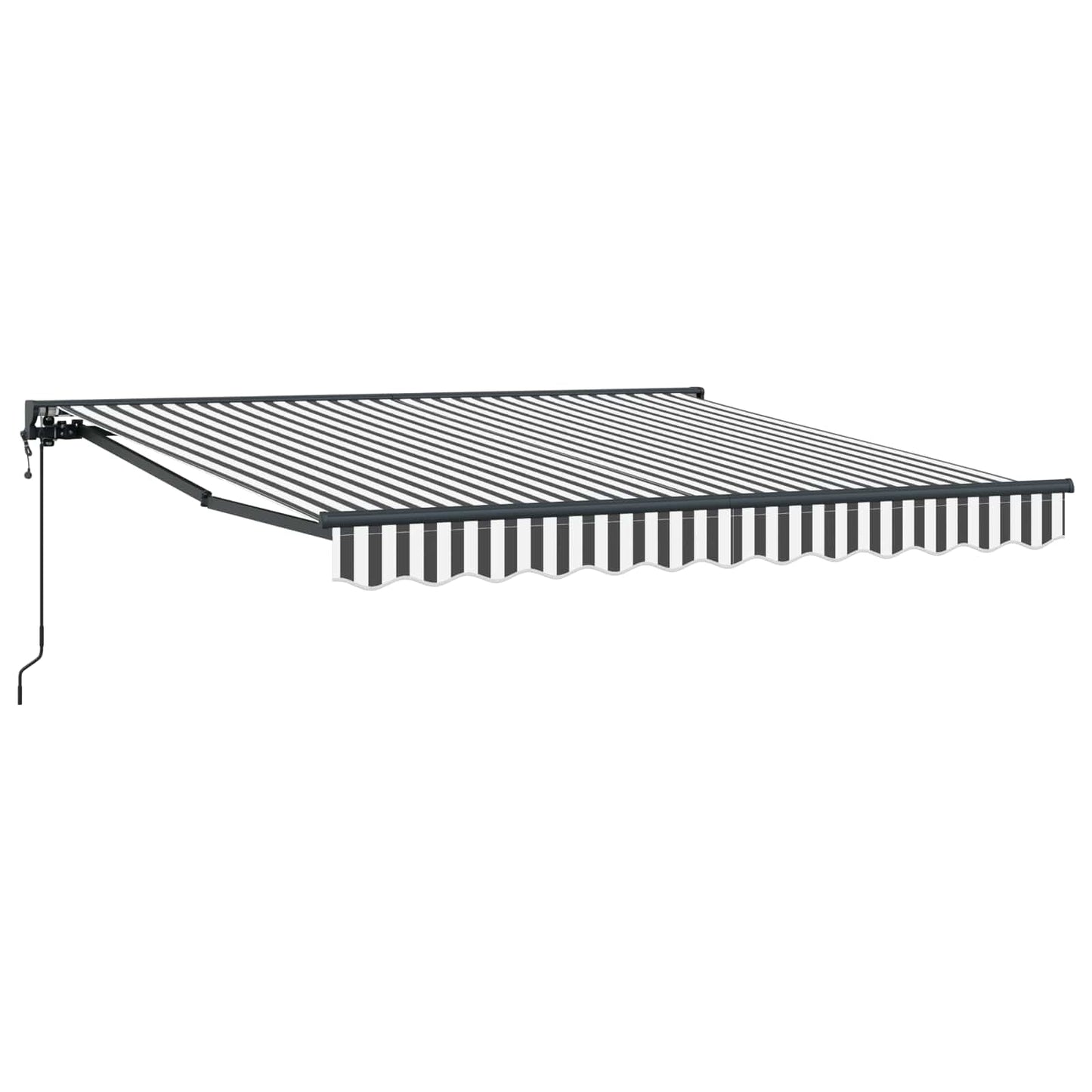 Struttura della tenda Antracite e Bianco 350 x 250 cm | homemem39
