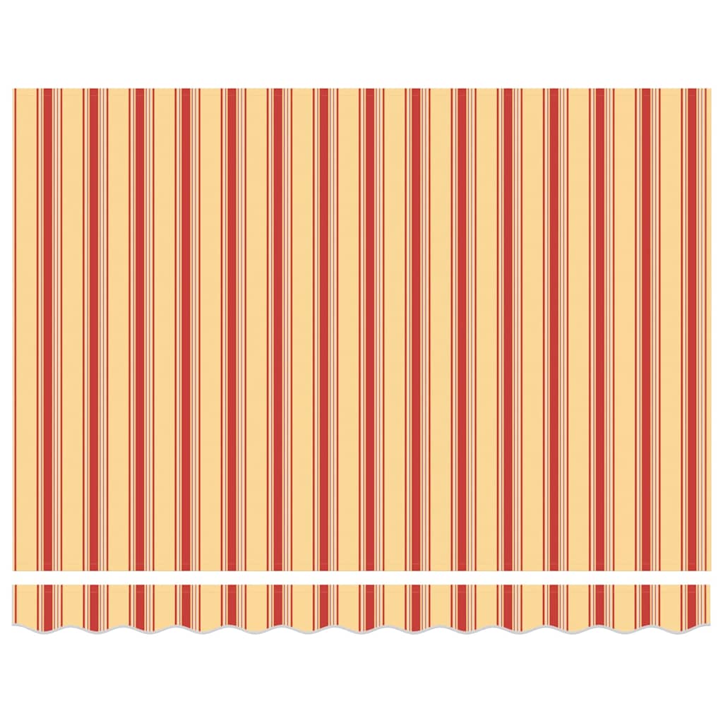 Tenda retrattile Giallo e Arancione 350 x 250 cm | homemem39