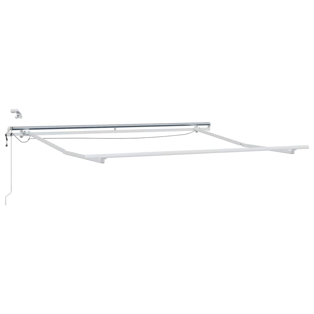 Tenda retrattile Giallo e Arancione 350 x 250 cm Poliestere | homemem39