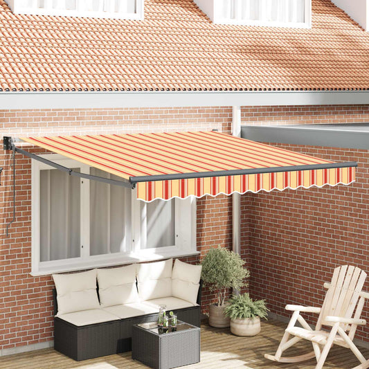 Tenda retrattile Giallo e Arancione 350 x 250 x 165 cm | homemem39