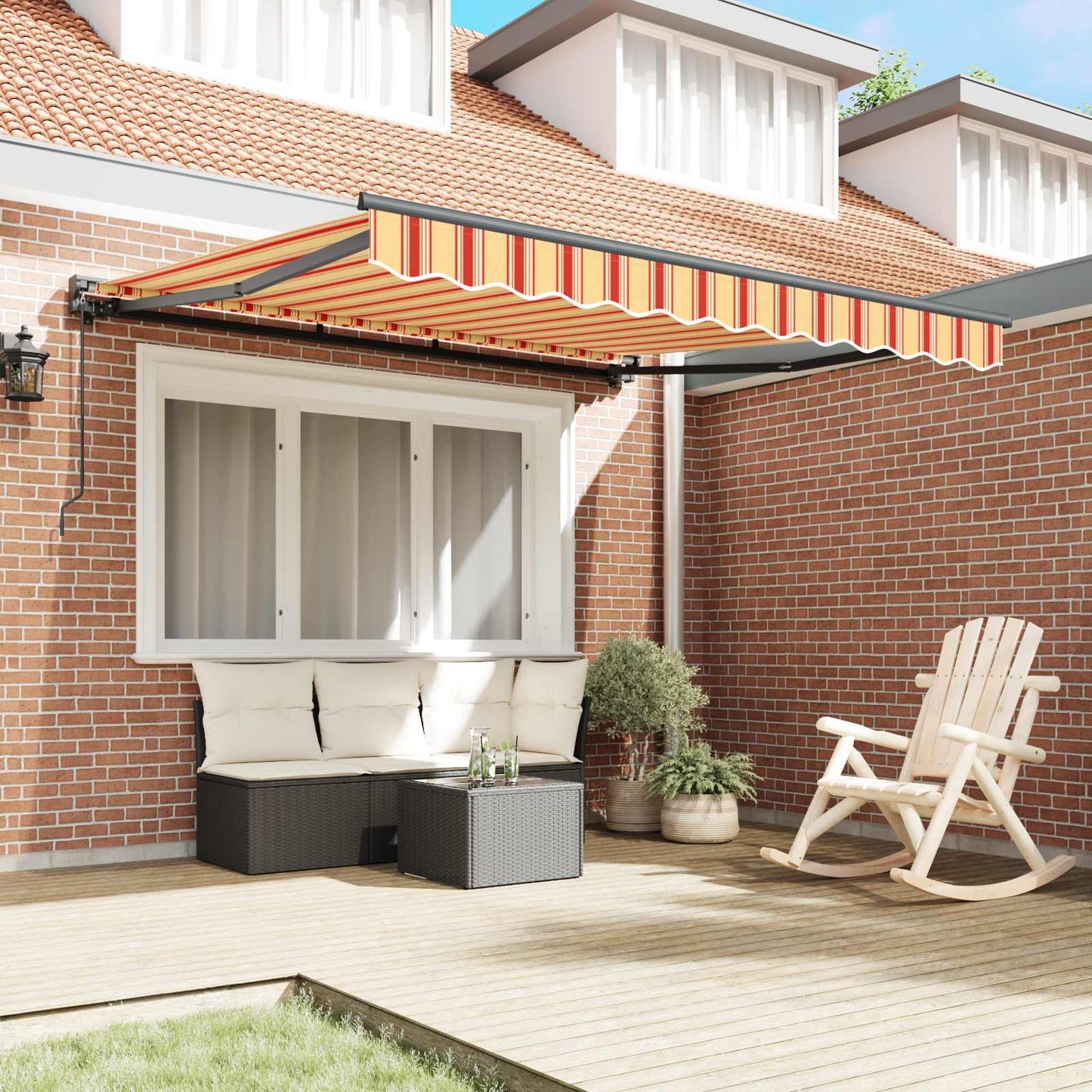 Struttura della tenda Multicolore 350 x 250 cm | homemem39