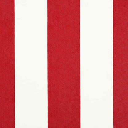Tenda Retrattile Striscia Rossa e Bianca 350x250 cm Tessuto