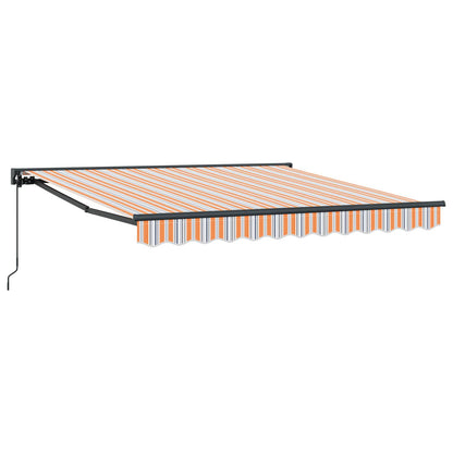 Tenda Retrattile Blu e Arancione 350 x 250 cm