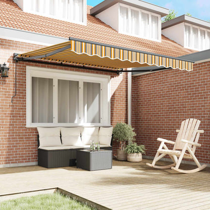 Struttura della tenda Giallo e Grigio 350 x 250 cm | homemem39