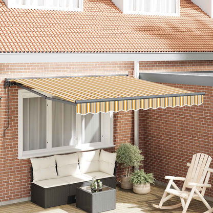 Struttura della tenda Giallo e Grigio 350 x 250 cm | homemem39