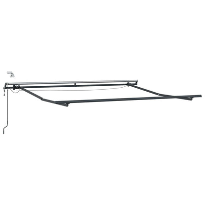 Tenda retrattile Nero 350 x 250 cm Poliestere | homemem39