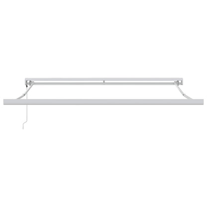Tenda retrattile Nero 350 x 250 cm Tessuto e Metallo | homemem39