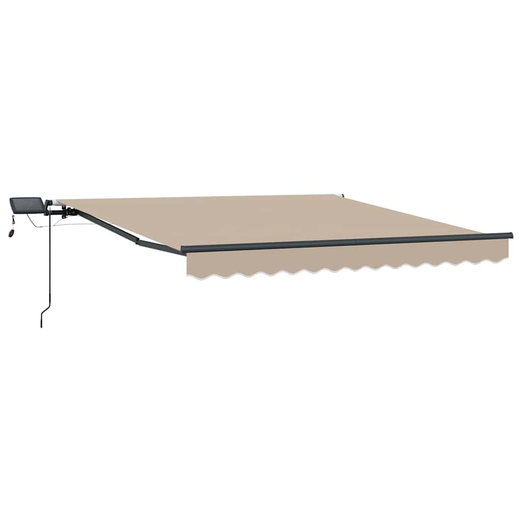 Tenda Retrattile Beige 350 x 250 cm Tessuto - homemem39