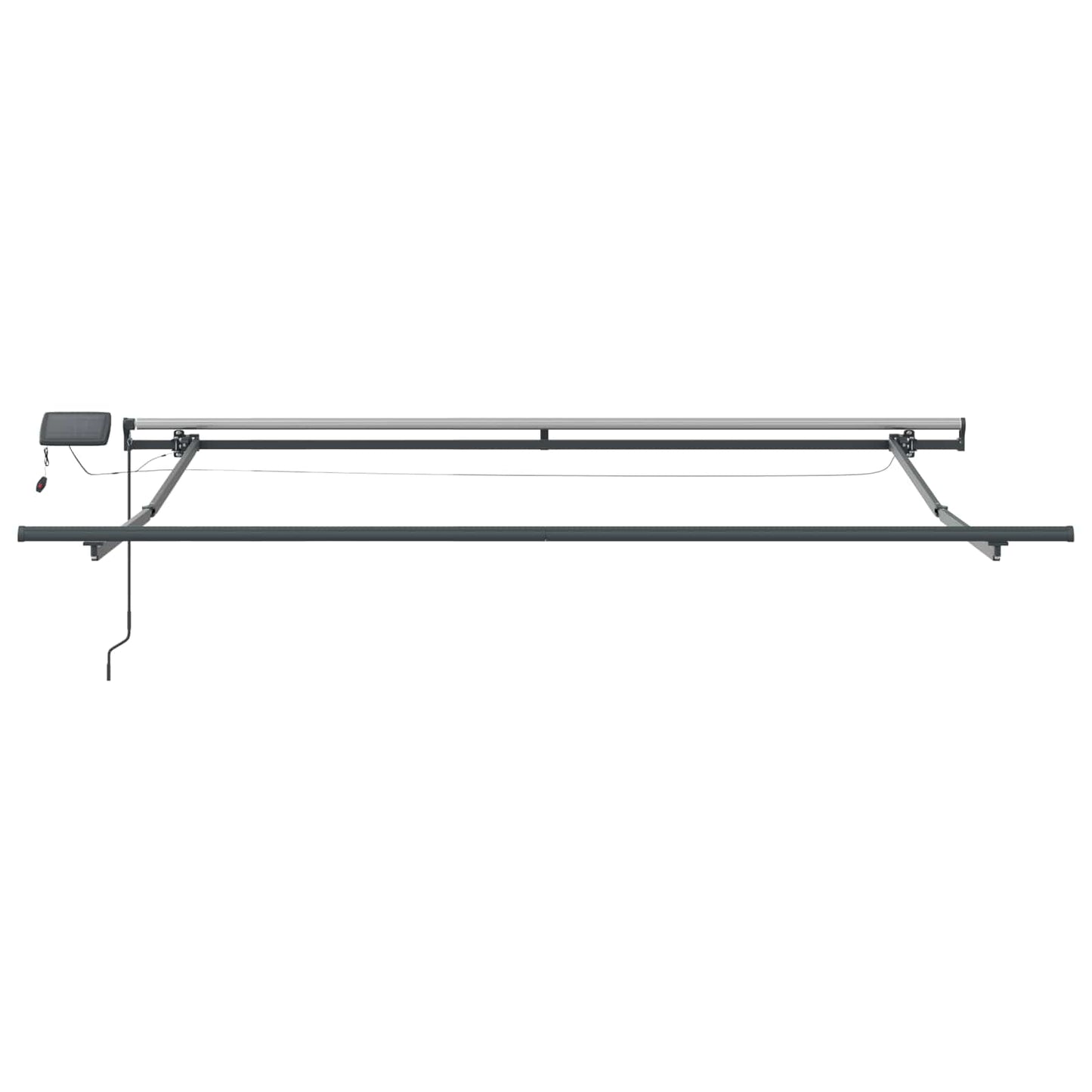 Tenda retrattile Beige 350 x 250 cm Tessuto e Alluminio | homemem39