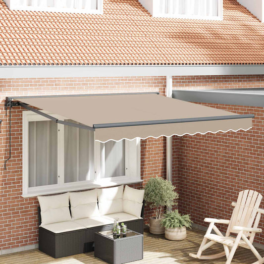 Struttura della tenda Beige 350 x 250 cm | homemem39