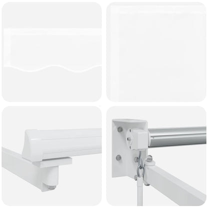 Tenda retrattile Bianco 350 x 250 cm | homemem39