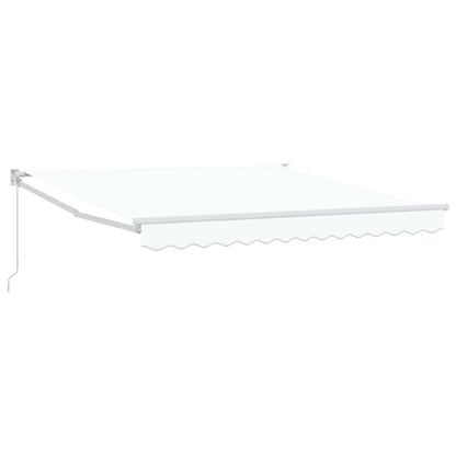 Tenda retrattile Bianco 350 x 250 cm | homemem39