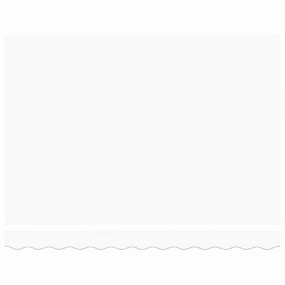 Tenda Retrattile Bianco 350 x 250 cm Tessuto e Metallo - homemem39